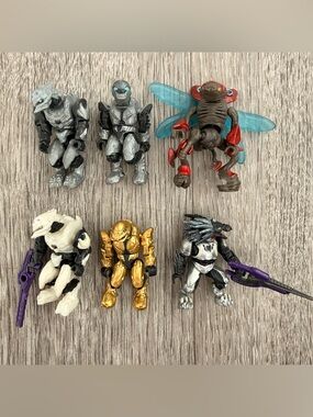HALO CONSTRUX MEGA BLOKS MINI FIGURE lot